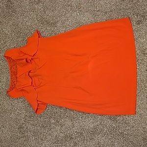 A1. Coral bisou bisou dress size 14